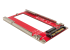 מחבר מ- B-Key M.2 WWAN עם סיגנלי USB2.0, PCIe x1, SATA ללוח אם עם חיבור MiniPCIe